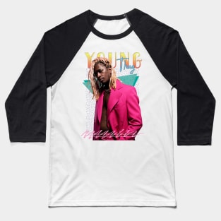 Young Thug Retro Aesthetic Baseball T-Shirt